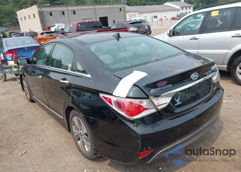 2014 Hyundai Sonata Hybrid Limited from USA, damaged, VIN KMHEC4A41EA115970